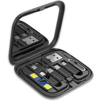 Universeller Reiseadapter, Reiseset mit USB-auf-USB-Typ-C-/Micro-USB-/Telefonadapter, PD-USB-Typ-C-Kabel und SIM-Karten-Auswurfwerkzeug – Kompaktes Universeller Reiseadapter, Reiseset mit USB-auf-USB-Typ-C-/Micro-USB-/Telefonadapter, PD-USB-Typ-C-Kabel und SIM-Karten-Auswurfwerkzeug – Kompaktes von GRID COOL
