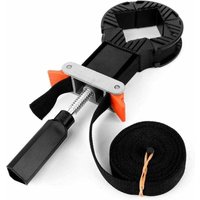 Verstellbare Winkelklemme, multifunktionale 4-Backen-verstellbare Eckklemme Bandschelle Klemmschelle Pressen für Bilderrahmen und Holzschublade Verstellbare Winkelklemme, multifunktionale 4-Backen-verstellbare Eckklemme Bandschelle Klemmschelle Pressen für Bilderrahmen und Holzschublade von GRID COOL