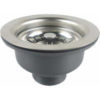 Waschbeckenablauf ohne Überlauf Edelstahlkorb ø 110 mm 1½, Edelstahl + ABS, Abfall + Korb Waschbeckenablauf ohne Überlauf Edelstahlkorb ø 110 mm 1½, Edelstahl + ABS, Abfall + Korb von GRID COOL