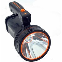 Wiederaufladbare LED-Taschenlampe, scharf, schwarz Wiederaufladbare LED-Taschenlampe, scharf, schwarz von GRID COOL