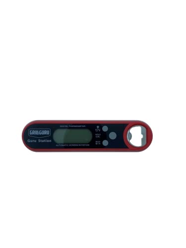 GRILL GURU Thermometer, Red von GRILL GURU