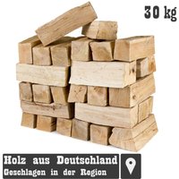 Buche Smoker Holz Räucherholz Brennholz 10-30 kg Buchenholz ohne Rinde 25 cm Kaminholz Smoke Feuerholz Grillen Wood bbq Rauch Raeuchern Smokewood von GRILLMASTER