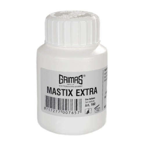 Grimas Mastix Extra Hautkleber, 100 ml, starker hochwertiger Hautkleber zum Anbringen von jeglichen Gegenständen auf der Haut Grimas Mastix Extra Hautkleber, 100 ml, starker hochwertiger Hautkleber zum Anbringen von jeglichen Gegenständen auf der Haut von GRIMAS