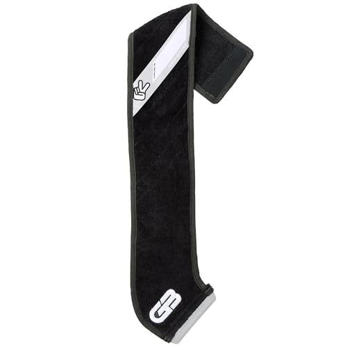 Grip Boost Visor Vision Football Handtuch 3.0, Schwarz von GRIP BOOST