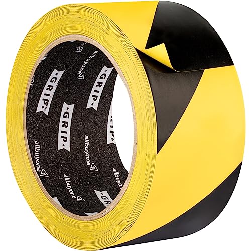 GRIP Eventbasics Bodenmarkierungsband GT 800 | PVC Warnband schwarz gelb gestreift | 50 mm x 33 m | selbstklebend GRIP Eventbasics Bodenmarkierungsband GT 800 | PVC Warnband schwarz gelb gestreift | 50 mm x 33 m | selbstklebend von GRIP Eventbasics