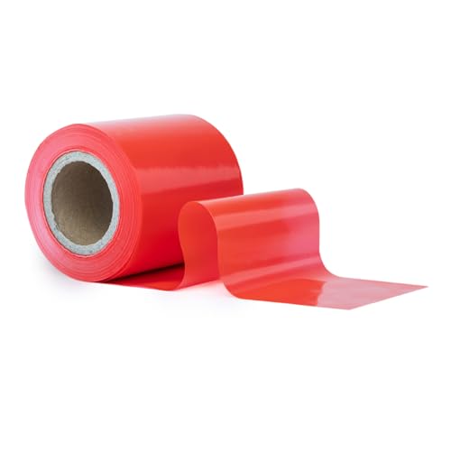 GRIP Eventbasics Flatterband farbig, 50 m x 70 mm, LDPE Folienband Stärke 50 µ, für Innen- und Außenbereich, Absperrband nicht klebend, Farbe rot GRIP Eventbasics Flatterband farbig, 50 m x 70 mm, LDPE Folienband Stärke 50 µ, für Innen- und Außenbereich, Absperrband nicht klebend, Farbe rot von GRIP Eventbasics