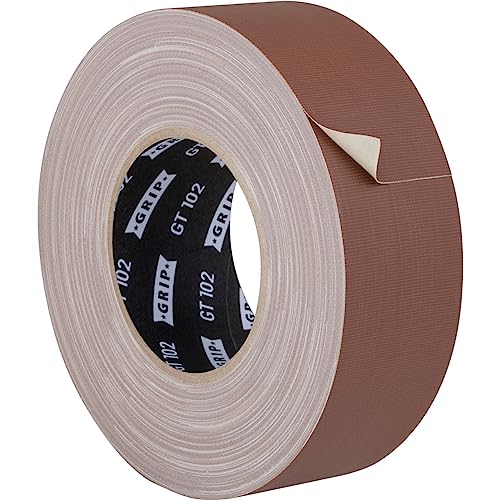 GRIP Eventbasics Gewebeband matt GT 102 | 50 mm x 50 m | Gaffa Tape ablösbar bis zu 3 Wochen | reflexionsfrei | schonendes Klebstoffsystem - braun GRIP Eventbasics Gewebeband matt GT 102 | 50 mm x 50 m | Gaffa Tape ablösbar bis zu 3 Wochen | reflexionsfrei | schonendes Klebstoffsystem - braun von GRIP Eventbasics