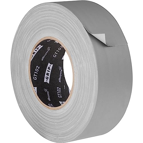 GRIP Eventbasics Gewebeband matt GT 102 | 50 mm x 50 m | Gaffa Tape ablösbar bis zu 3 Wochen | reflexionsfrei | schonendes Klebstoffsystem - silber/grau GRIP Eventbasics Gewebeband matt GT 102 | 50 mm x 50 m | Gaffa Tape ablösbar bis zu 3 Wochen | reflexionsfrei | schonendes Klebstoffsystem - silber/grau von GRIP Eventbasics