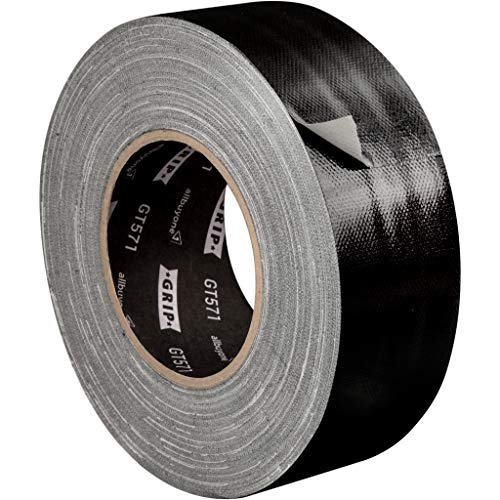 GRIP Eventbasics Gaffa Tape schwarz 50 mm x 50 m, Profi Gewebeband GT 571, sehr hohe Klebkraft, gewebeverstärktes Allround Klebeband zum Reparieren, Bündeln und Befestigen GRIP Eventbasics Gaffa Tape schwarz 50 mm x 50 m, Profi Gewebeband GT 571, sehr hohe Klebkraft, gewebeverstärktes Allround Klebeband zum Reparieren, Bündeln und Befestigen von GRIP Eventbasics