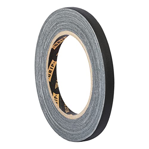 GRIP Eventbasics GT PRO Spike Tape schwarz | Gewebeband 10 mm x 25 m | Tape Art | Markieren | Basteln von GRIP Eventbasics