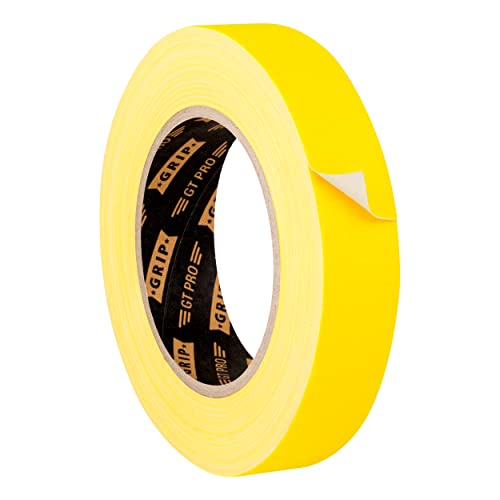 GRIP Eventbasics Hula Hoop Tape Gelb, GT PRO Neon Tape, 25 mm x 25 m, Schwarzlicht Gaffa Tape UV-aktiv, matt GRIP Eventbasics Hula Hoop Tape Gelb, GT PRO Neon Tape, 25 mm x 25 m, Schwarzlicht Gaffa Tape UV-aktiv, matt von GRIP Eventbasics