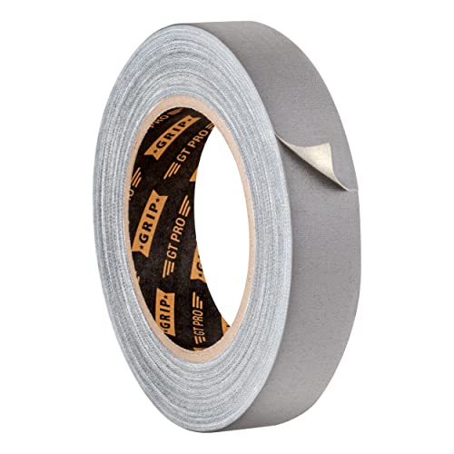 GRIP Eventbasics Hula Hoop Tape Grau, GT PRO Neon Tape, 25 mm x 25 m, Schwarzlicht Gaffa Tape UV-aktiv, matt von GRIP Eventbasics