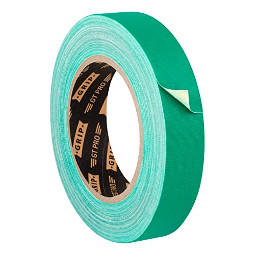 GRIP Eventbasics Hula Hoop Tape Grün, GT PRO Neon Tape, 25 mm x 25 m, Schwarzlicht Gaffa Tape UV-aktiv, matt von GRIP Eventbasics
