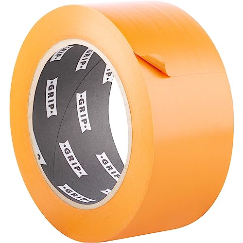 GRIP Eventbasics PVC Klebeband orange, 50 mm x 33 m, selbstklebendes PVC Band GT 802, matt, extrem elastisch und dehnbar, hoch reißfest, wasserfest GRIP Eventbasics PVC Klebeband orange, 50 mm x 33 m, selbstklebendes PVC Band GT 802, matt, extrem elastisch und dehnbar, hoch reißfest, wasserfest von GRIP Eventbasics