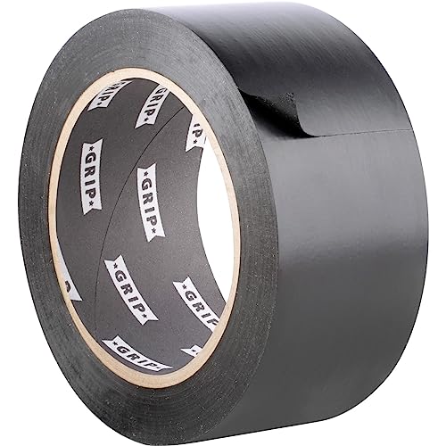 GRIP Eventbasics PVC Klebeband schwarz, 50 mm x 33 m, selbstklebendes PVC Band GT 802, matt, extrem elastisch und dehnbar, hoch reißfest, wasserfest GRIP Eventbasics PVC Klebeband schwarz, 50 mm x 33 m, selbstklebendes PVC Band GT 802, matt, extrem elastisch und dehnbar, hoch reißfest, wasserfest von GRIP Eventbasics