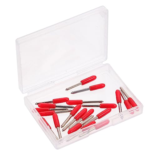 GRIRIW 1 Nadel der Graviermaschine ausstechplatte Cutter messser schnitteinlage Lettering Cutters Zierband selbstklebend Punkt Werkzeug Gravurfräser Plotterteile schneiden rot von GRIRIW