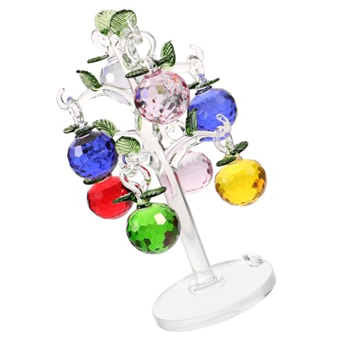 GRIRIW 1 Satz Apfelbaum aus Kristall für den einzug Schreibtisch Dekoration wohnungsdeko Dekorationen Kunstbäume drinnen Äpfel Elegantes Apfelbaumhandwerk Chinesischer Baum Glas GRIRIW 1 Satz Apfelbaum aus Kristall für den einzug Schreibtisch Dekoration wohnungsdeko Dekorationen Kunstbäume drinnen Äpfel Elegantes Apfelbaumhandwerk Chinesischer Baum Glas von GRIRIW
