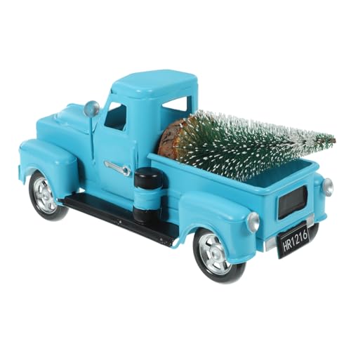 GRIRIW 1 Satz Klassisches Automodell Lastwagen Leute Weihnachts-LKW-Modell Ups Türkisfarbener Weihnachtstruck Vintage Rot Altes Rotes LKW Weihnachten Retro Party Autos Sky-Blue Holz GRIRIW 1 Satz Klassisches Automodell Lastwagen Leute Weihnachts-LKW-Modell Ups Türkisfarbener Weihnachtstruck Vintage Rot Altes Rotes LKW Weihnachten Retro Party Autos Sky-Blue Holz von GRIRIW