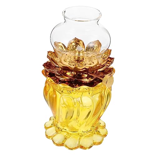 GRIRIW 1 Stück Buddha Tischlampe aus Einstellbare Dekoration für Zuhause Tempel oder Meditationsraum Langlebig und von GRIRIW