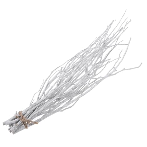 GRIRIW 10 Stück Natürliche Trockene Weiße Zweige Zur Dekoration 50 cm Große Zweige Stäbe für Vasen Basteldekorationen für Weihnachten und Hochzeiten GRIRIW 10 Stück Natürliche Trockene Weiße Zweige Zur Dekoration 50 cm Große Zweige Stäbe für Vasen Basteldekorationen für Weihnachten und Hochzeiten von GRIRIW