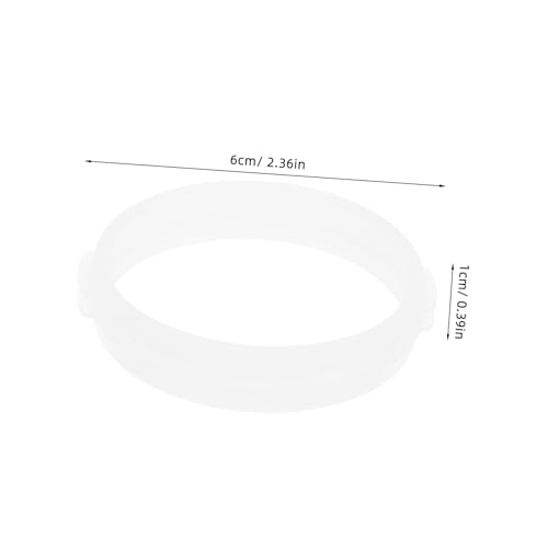 GRIRIW 10 Stück Teiliges DIY Hamsterröhrenset Verbindungsringe zum Einfachen Verbinden von Hamstertunneln Kompatibel mit Verschiedenen Käfigen Frei Kombinierbar für Individuelle von GRIRIW