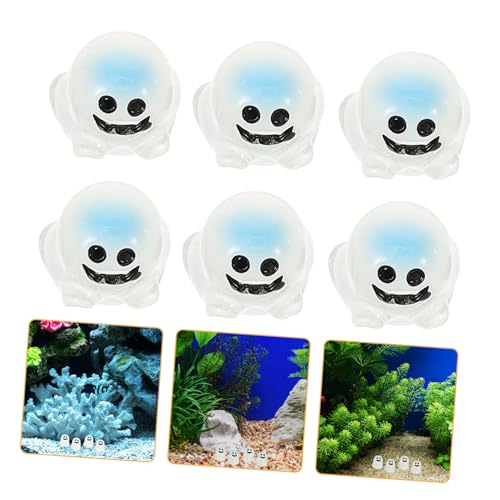 GRIRIW 10stücke Miniatur Gespenster Figuren Für Halloween Dekoration Süße Für Tisch Garten Und Partygestaltung Wasserfeste Harzornamente Kristallblau GRIRIW 10stücke Miniatur Gespenster Figuren Für Halloween Dekoration Süße Für Tisch Garten Und Partygestaltung Wasserfeste Harzornamente Kristallblau von GRIRIW