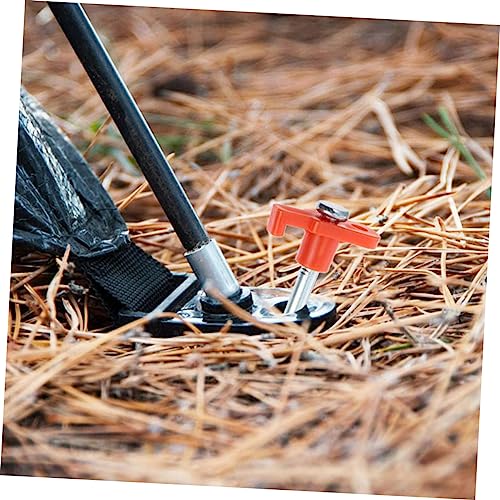 GRIRIW 12 Stück Teiliges Stahl zeltheringe Verstärkte Rostfreie Zeltnägel für Camping Strand Pavillons mit Spitzem Ende Einfach zu Setzen Entfernen Windfeste Erdanker für Outdoor von GRIRIW