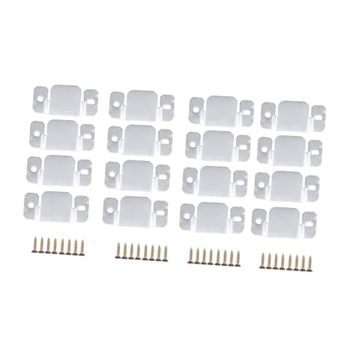 GRIRIW 16 Stück Teiliges Möbelverbinder Sofa Eckverbinder aus Metall mit Verbindungsschrauben Möbelverbindung für Holzrahmen Robuste und Einfache Montage von GRIRIW