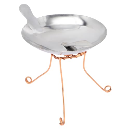 GRIRIW 1satz Ghee Lamp Holder Öl Lampen Saucer Praktischer Kerzenwickelständer Für Gebet Und Dekoration Wiederverwendbar Und Einfach Zu Reinigen von GRIRIW