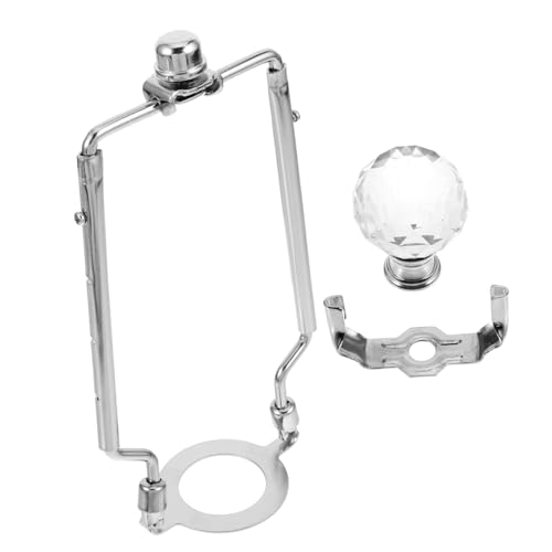 GRIRIW 1satz Verstellbarer Lampenschirm Harfenadapter Für Tisch Und Stehlampen Einfache Montage Passend Für Verschiedene Leuchten Mit Lampenschirm von GRIRIW