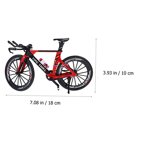 GRIRIW 1stk Fahrradmodell Mini-fahrradspielzeug Modell Modellauto Mini-spielzeugmotorräder Bausatz Modellmontage Minimalistische Fahrradskulptur Miniatur Zappeln Rot Legierung GRIRIW 1stk Fahrradmodell Mini-fahrradspielzeug Modell Modellauto Mini-spielzeugmotorräder Bausatz Modellmontage Minimalistische Fahrradskulptur Miniatur Zappeln Rot Legierung von GRIRIW