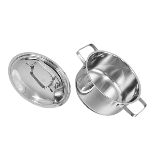 GRIRIW 1stücke Stainless Steel Suppentopf Multifunktionaler Kochtopf Mit Glasdeckel Induktionsgeeignet Anti-verbrühungsgriff Für Suppe Milch Und Nudeln Spülmaschinenfest GRIRIW 1stücke Stainless Steel Suppentopf Multifunktionaler Kochtopf Mit Glasdeckel Induktionsgeeignet Anti-verbrühungsgriff Für Suppe Milch Und Nudeln Spülmaschinenfest von GRIRIW