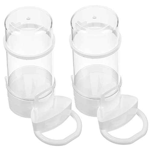 GRIRIW 2 Stück Automatischer Vogelfutterspender aus Sicherem Praktischer Wasserspender für Käfige Geeignet für Kanarienvögel und Kleine Ziervögel Installieren und Langlebig GRIRIW 2 Stück Automatischer Vogelfutterspender aus Sicherem Praktischer Wasserspender für Käfige Geeignet für Kanarienvögel und Kleine Ziervögel Installieren und Langlebig von GRIRIW