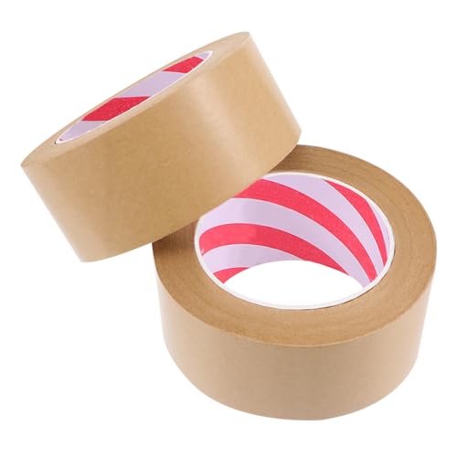 GRIRIW 2 Stück Kraftpapier Klebeband Stark Haftend für DIY Verpackungen Kartonversiegelung Bastelarbeiten für und Malerei GRIRIW 2 Stück Kraftpapier Klebeband Stark Haftend für DIY Verpackungen Kartonversiegelung Bastelarbeiten für und Malerei von GRIRIW