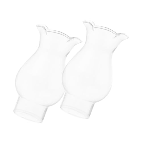 GRIRIW 2 Stück Teiliges Glas Lampenschirm Ersatz für Petroleumlampe Handgeblasener Zylindrischer Öllampen schornstein Transparent Feine Verarbeitung Vielseitig für Innen Außenbeleuchtung GRIRIW 2 Stück Teiliges Glas Lampenschirm Ersatz für Petroleumlampe Handgeblasener Zylindrischer Öllampen schornstein Transparent Feine Verarbeitung Vielseitig für Innen Außenbeleuchtung von GRIRIW