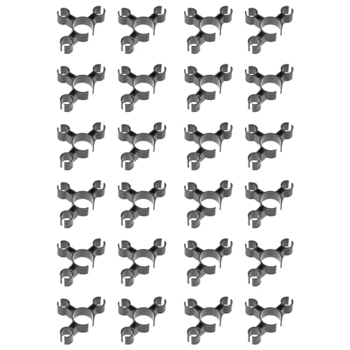 GRIRIW Teiliger Flaschenhalter Flaschenhals Clip Weinstopfen Kühler Weinflaschen Weinflaschenhalter Schwimmende Weingläser Dreifach Flaschenclip Halter Clips Schwarzer von GRIRIW