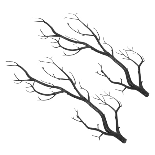 GRIRIW 2stücke Kunstliche Geweih-baumzweige Für Halloween Und Weihnachten Deko-zweige Stabilen Materialien Für Vielseitige Bastelprojekte Und Festliche Dekorationen von GRIRIW