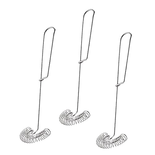 GRIRIW 3 Stück Teiliges Set Handbetriebener Eierschläger mit Spiralfeder Effizienter Mixer für Eier Sahne Teig und Soßen für Küche und Backen GRIRIW 3 Stück Teiliges Set Handbetriebener Eierschläger mit Spiralfeder Effizienter Mixer für Eier Sahne Teig und Soßen für Küche und Backen von GRIRIW