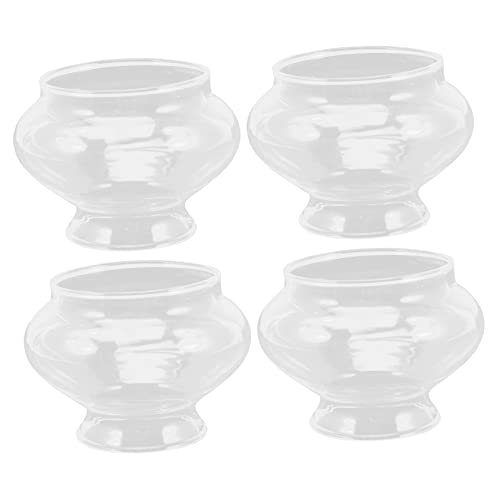 GRIRIW Ersatzteile Für Öllampen 4 Stück Lampenschirme Aus Glas Winddichte Teile Für Petroleumlampen Hitzebeständige Lampenschirmabdeckung GRIRIW Ersatzteile Für Öllampen 4 Stück Lampenschirme Aus Glas Winddichte Teile Für Petroleumlampen Hitzebeständige Lampenschirmabdeckung von GRIRIW