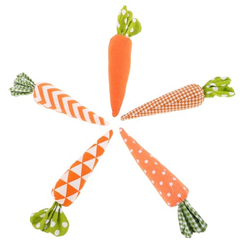 GRIRIW 5stücke Gefüllte Karotten Dekorationen Stoff Für Ostern Für Tisch Und Vasenfüllung Für Fröhliche Feiertags-Dekorationen Jedem GRIRIW 5stücke Gefüllte Karotten Dekorationen Stoff Für Ostern Für Tisch Und Vasenfüllung Für Fröhliche Feiertags-Dekorationen Jedem von GRIRIW