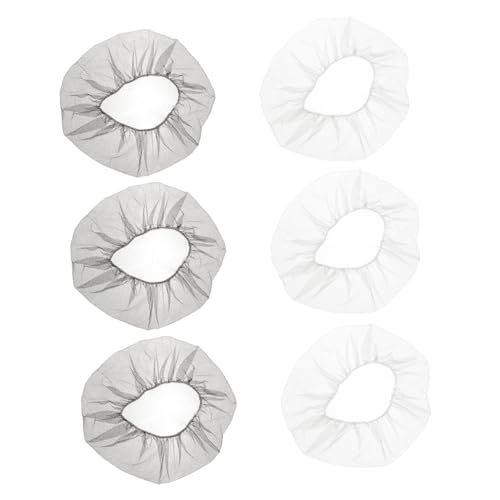 GRIRIW 6 Stück Mesh Fan Cover Sicherheitsnetz für Ventilatoren aus Kinderfreundlicher Schutz Atmungsaktiv Waschbar Schwarz und Weiß von GRIRIW