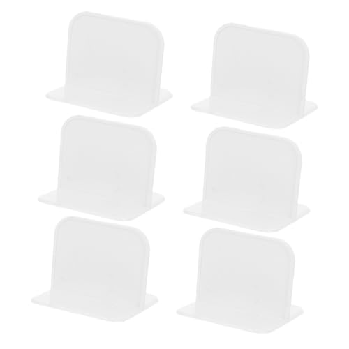 GRIRIW 6 Stück Teiliges für Spielzäune Antirutsch Fixierung mit Selbstklebenden Clips Stabilisierung und Wandverankerung für Babyschutz rutschfest und Installieren GRIRIW 6 Stück Teiliges für Spielzäune Antirutsch Fixierung mit Selbstklebenden Clips Stabilisierung und Wandverankerung für Babyschutz rutschfest und Installieren von GRIRIW