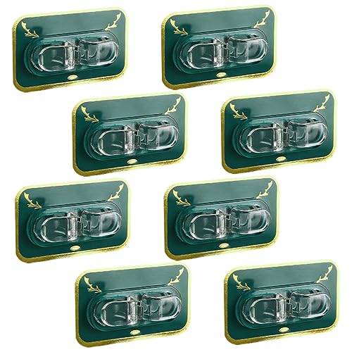 GRIRIW 8 Stück Teiliges Selbstklebendes Kabelmanagement Wandhalterungen für Kabel Praktische Draht Clips zur Organisation von Kabeln Schreibtischen Wohnung Stark Haftend Grün GRIRIW 8 Stück Teiliges Selbstklebendes Kabelmanagement Wandhalterungen für Kabel Praktische Draht Clips zur Organisation von Kabeln Schreibtischen Wohnung Stark Haftend Grün von GRIRIW