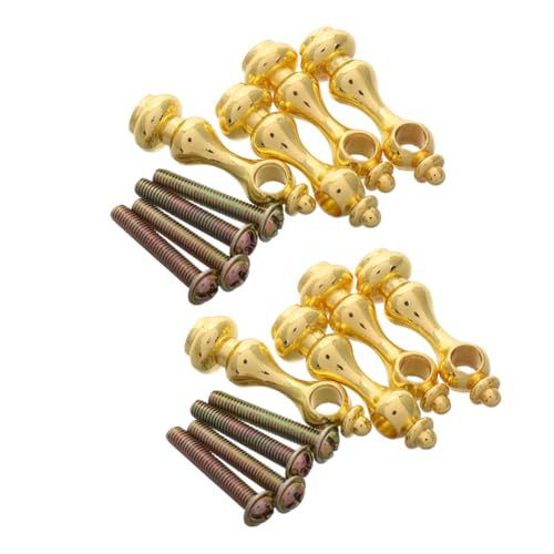 GRIRIW 8 Stück Zaunzubehör Möbel Geländer Modul Clip Zubehör Boot Statue Büro Tischplatte Enthusiast Dekoration Ring Stirnband Skulptur Dekoration Möbel Hardware Eisen Golden von GRIRIW