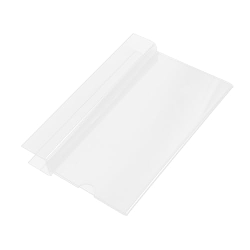 GRIRIW Acryl Namensschildhalter für Arbeitsplatz Klarer Kartenständer aus Robustem Material für Veranstaltungen Tischkartenhalter von GRIRIW