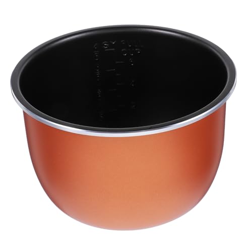 GRIRIW Antihaftbeschichteter Reiskocher Innentopf aus Aluminiumlegierung Schneller Wärmeleitung Vielseitig für Dämpfen Schmoren Porridge Kompatibel für Verschiedene Reiskocher Marken von GRIRIW