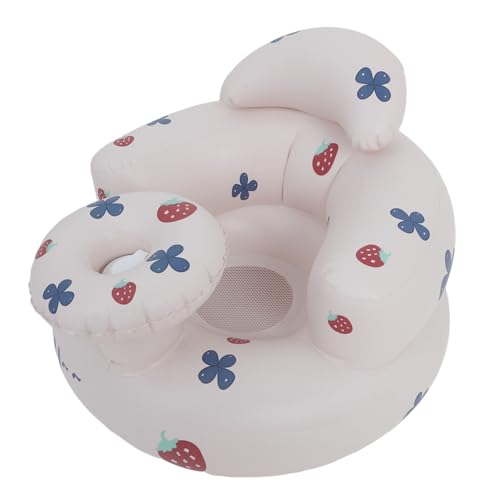 GRIRIW Aufblasbarer Sitz Mit Für Monate Tragbarer Babystuhl Für Boden Integrierte Luftpumpe Für Sicheres Sitzen Und Spaß Für Kleinkinder von GRIRIW
