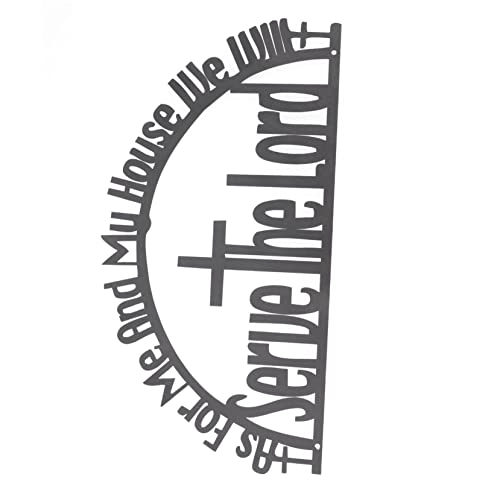 GRIRIW Bibelvers Wanddeko Metall Wand Hängen Zeichen Wand Dekoration Plaque Für Zuhause Retro-wandschmuck Buchstabenanhänger Innenbereich GRIRIW Bibelvers Wanddeko Metall Wand Hängen Zeichen Wand Dekoration Plaque Für Zuhause Retro-wandschmuck Buchstabenanhänger Innenbereich von GRIRIW