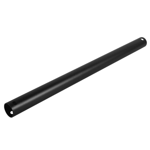GRIRIW Deckenventilator Downrod Extension Kit 40cm Schwarz Fan Verlängerung Stange Einfach Installieren von GRIRIW