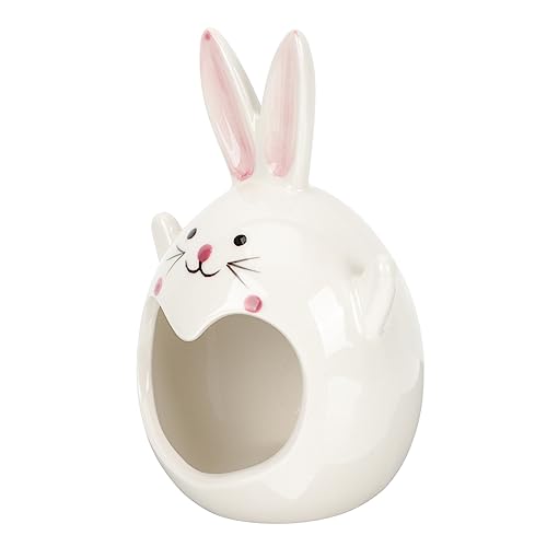 GRIRIW Dekorativer Kerzenständer Form Eines Niedlichen Cartoon-hase Für Schreibtisch Tischdeko Design Hochwertiger Keramik Perfektes Für Und Familie von GRIRIW